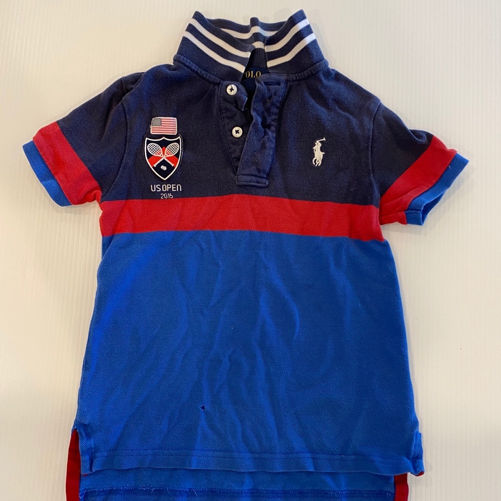 Ralph Lauren Us Open tennis polo 2015 size 5T